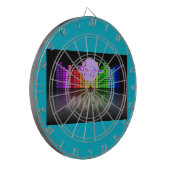MoonDreams Music Equalizer Metal Cage Dartboard 2 ダーツボード (正面左)
