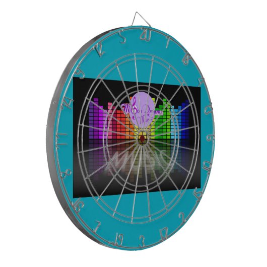 MoonDreams Music Equalizer Metal Cage Dartboard 2 ダーツボード (正面左)