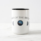 Mooneyの飛行機のコーヒーカップ ツートーンマグカップ (中央)