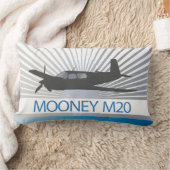 Mooney M20の航空機 ランバークッション (ブランケット)