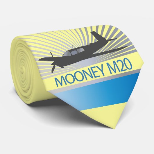 Mooney M20の航空 ネクタイ (ロール)