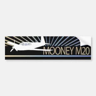 Mooney M20の航空 バンパーステッカー