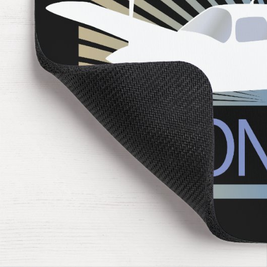 Mooney M20の航空 マウスパッド (コーナー)