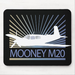 Mooney M20の航空 マウスパッド