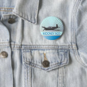 Mooney M20の航空 缶バッジ (インサイチュ)