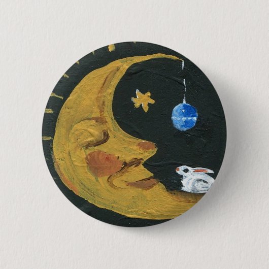 Moonface 缶バッジ (正面)