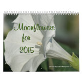 Moonflowerのカレンダー---必要とされるEDIT年 カレンダー (カバー)
