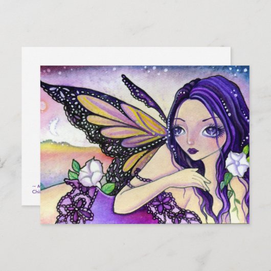 MoonFlower Night – はがき (正面/裏面)