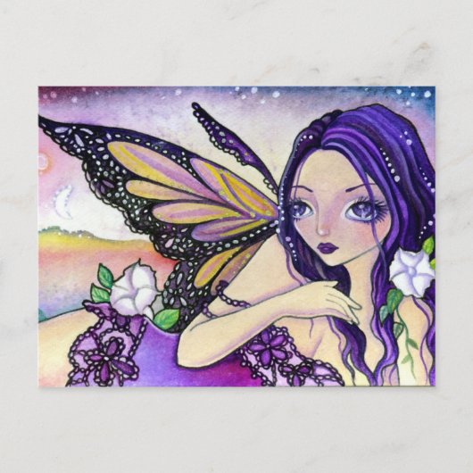 MoonFlower Night – はがき (正面)