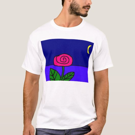 MoonFlower Tシャツ (正面)