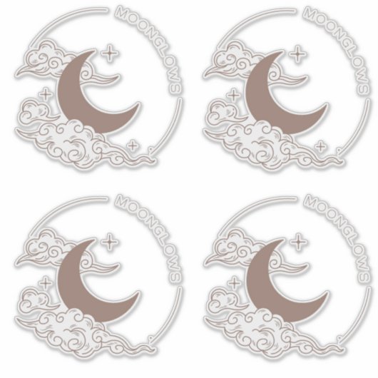 Moonglows シール (正面)