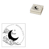 Moonglows ラバースタンプ (押印)