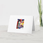 Mooniesのかわいこちゃんパイを持つプールのパーティの招待状 招待状 (裏面)