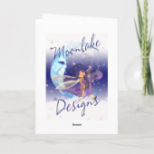 Mooniesのかわいこちゃんパイ仮面劇が付いている婚約者のバースデー・カード カード (裏面)