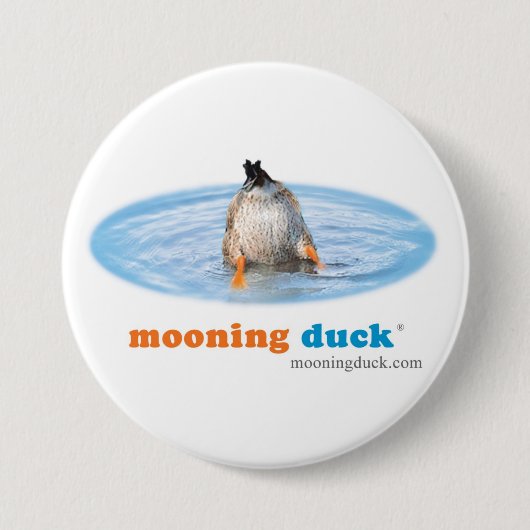 MooningduckのロゴPin 缶バッジ (正面)