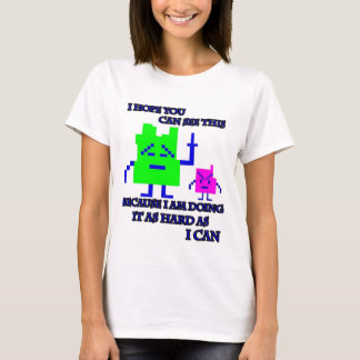 Mooninites私は私が出来る限り懸命としてそれを行う233 Tシャツ