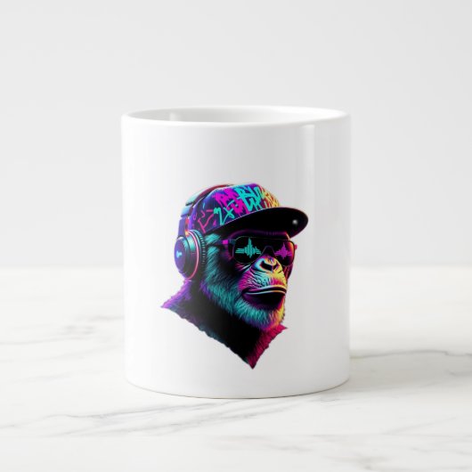 Moonky mug ジャンボコーヒーマグカップ (正面)