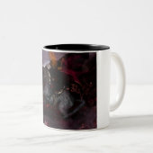 Moonlake著頭のない騎手のハロウィンのマグ ツートーンマグカップ (正面右)