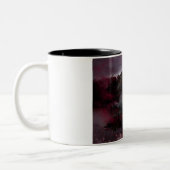 Moonlake著頭のない騎手のハロウィンのマグ ツートーンマグカップ (左)