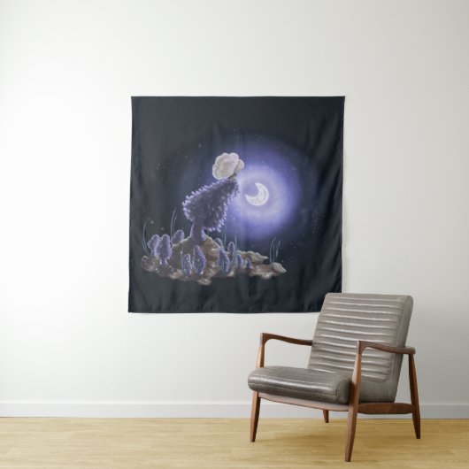 Moonlightでのミーティング タペストリー (インサイチュ)