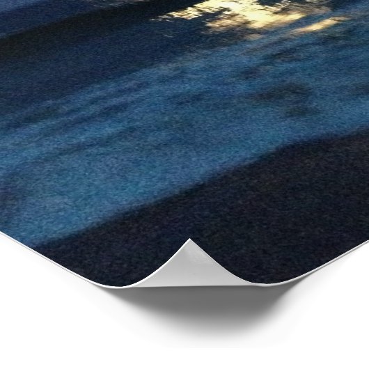 MOONLIGHTオンビーチ ポスター (角)