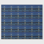 MOONLIGHTオンビーチ ラッピングペーパー (フラット)