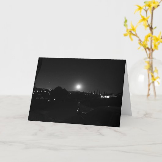 MOONLIGHT #1 カード (黄色い花)