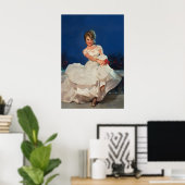 Moonlight and Roses965 Vintage Style Elvgren Sexy ポスター (ホームオフィス)