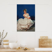 Moonlight and Roses965 Vintage Style Elvgren Sexy ポスター (キッチン)