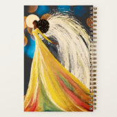 Moonlight Angel Spiral Notebook (5.5 x 8.5) ノートブック (裏面)