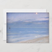 Moonlight at Skagenビーチby P.S. Kroyer, Art シーズンカード (正面)