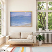 Moonlight at Skagenビーチby P.S. Kroyer, Art ポスター