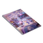 Moonlight Dreams Kawaii Spiral Notebook ノートブック (右側)