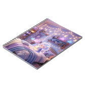 Moonlight Dreams Kawaii Spiral Notebook ノートブック (左側)