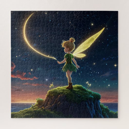 Moonlight Fairy Jigsaw Puzzle ジグソーパズル (縦)