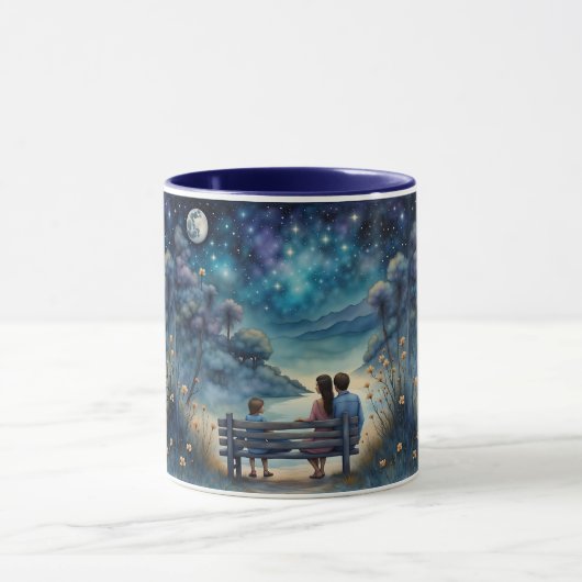 Moonlight Family Mug マグカップ (中央)