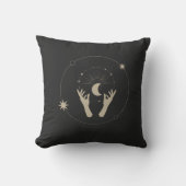 moonlight fantasy aesthetic design クッション (正面)