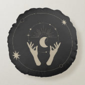 moonlight fantasy aesthetic design ラウンドクッション (正面)