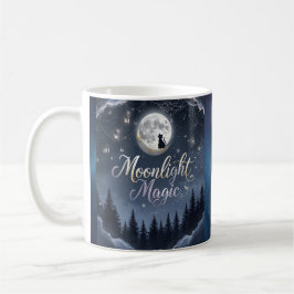 Moonlight Magic – Enchanted Halloween Mug Design コーヒーマグカップ