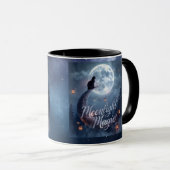 Moonlight Magic – Enchanted Halloween Mug Design マグカップ (正面右)