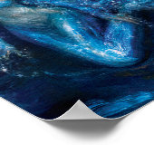 MoonLight Mermaid ～アートプリント8 x 10 to by Kat ポスター (角)