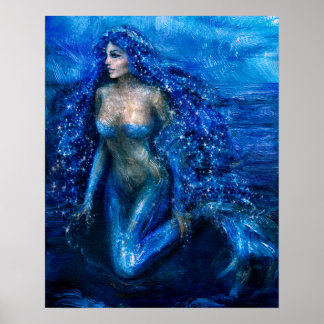 moonlight mermaid 28 x 24バリューポスター ポスター