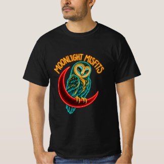Moonlight Misfits | オリジナルグラフィックTシャツ Tシャツ