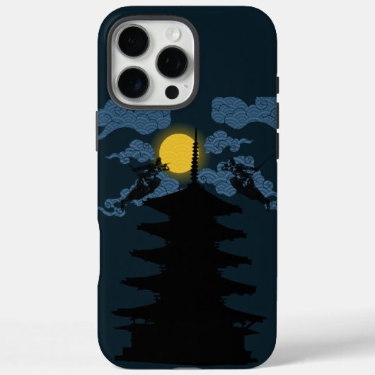 Moonlight Ninja Phone case Case-Mate iPhoneケース (裏面)