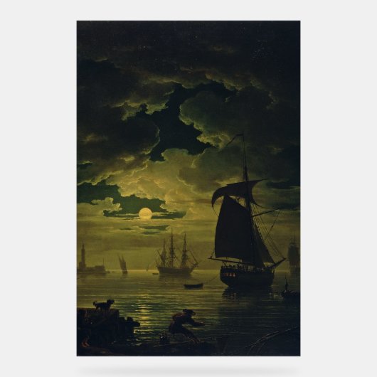 Moonlight Over Palermo High-Fidelity Fine Art  アクリルサイン (正面)