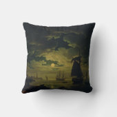 Moonlight Over Palermo High-Fidelity Fine Art  クッション (裏面)