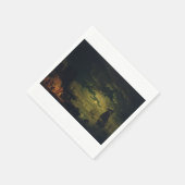 Moonlight Over Palermo High-Fidelity Fine Art  スタンダードカクテルナプキン (角)