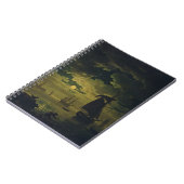 Moonlight Over Palermo High-Fidelity Fine Art  ノートブック (左側)