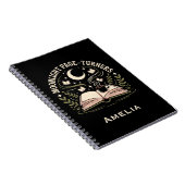 Moonlight Page-Turners Reading Journal with Name ノートブック (右側)