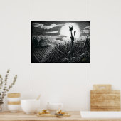 Moonlight Posterでブー子猫 ポスター (キッチン)